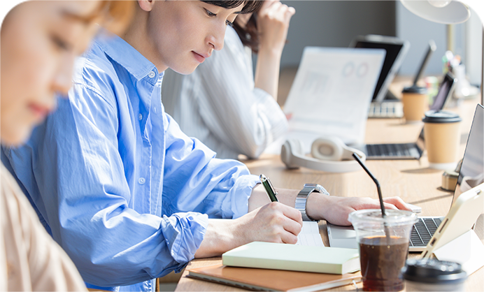 学生の修学への支援イメージ画像