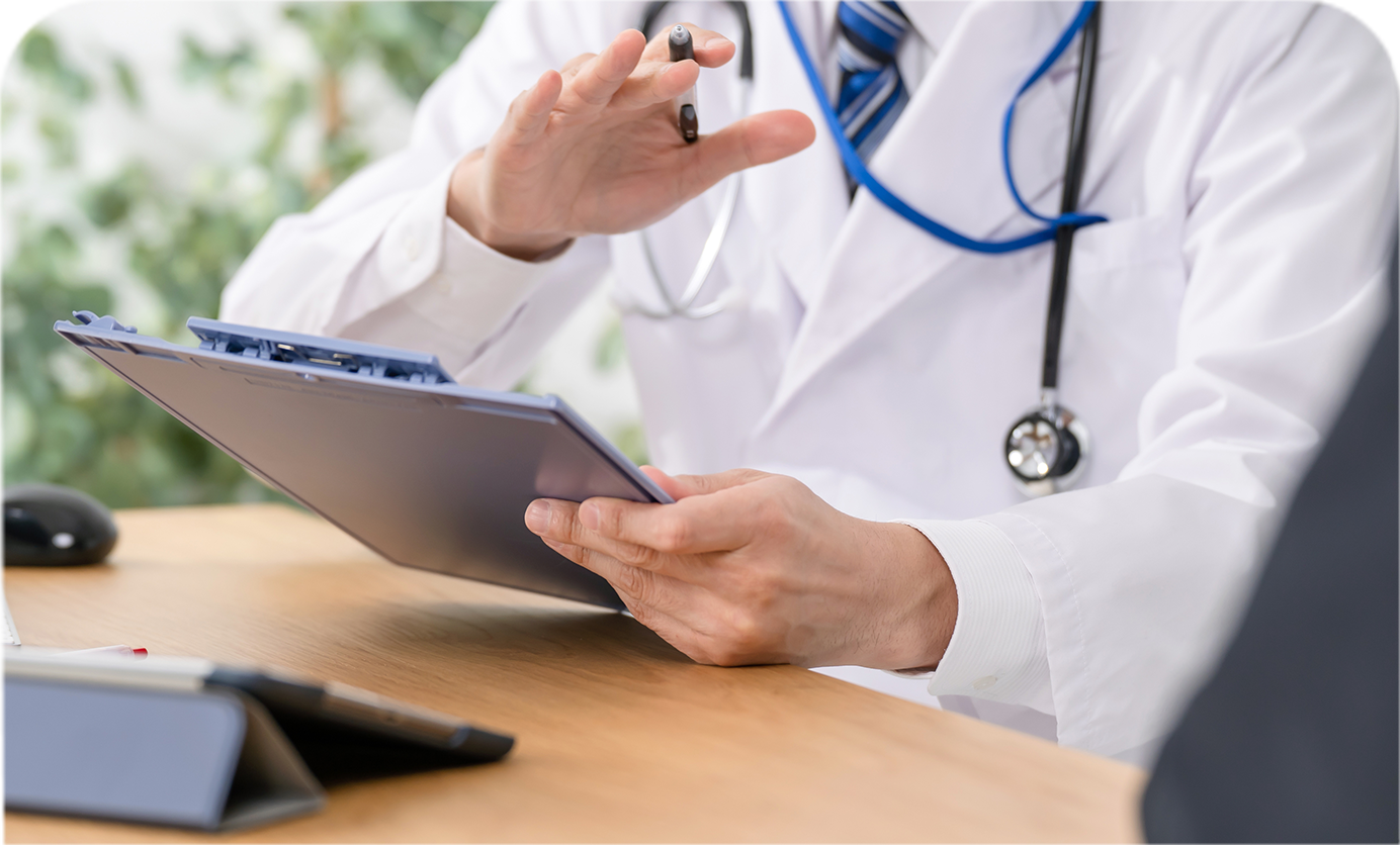 附属病院への支援イメージ画像